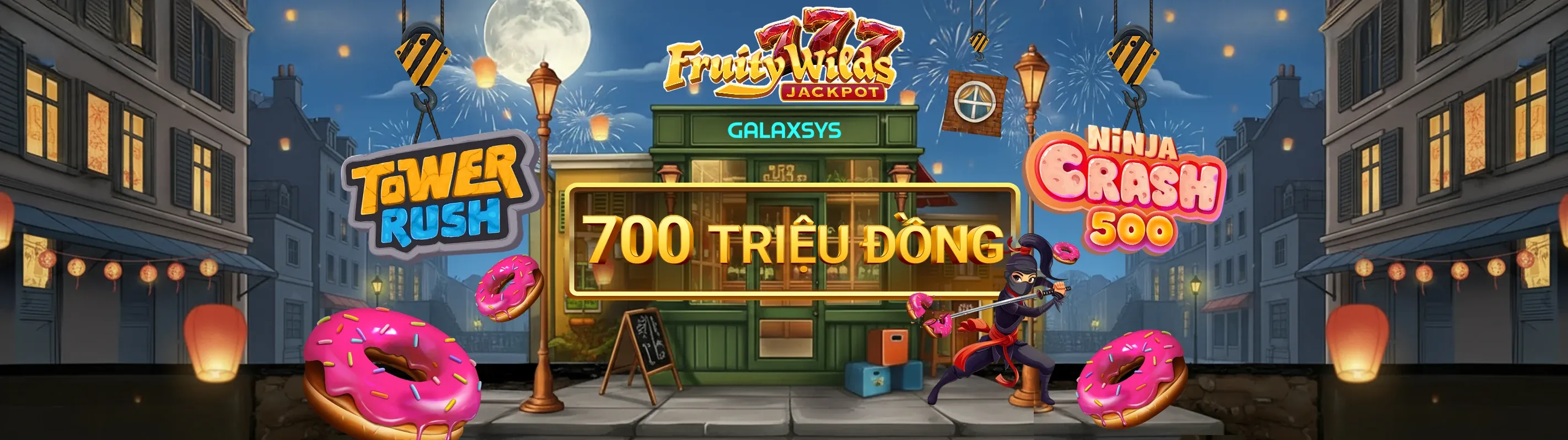 Hình ảnh game nổ hũ QiBet link mới với giải thưởng jackpot lớn